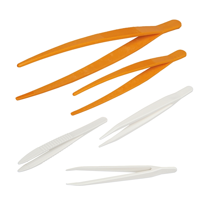 Mehrzweck-Pinzette PP 125 mm weiss